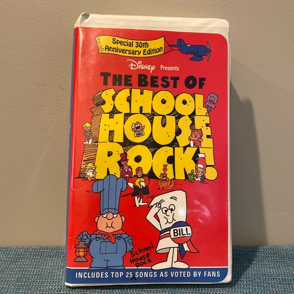 Disney Other - School House Rock VHS Tape